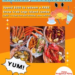 Juicy Seafood and Wings
