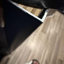 Cruise America - exposed unfinished metal edges to hold together what was falling apart. Sharp. Right where you grab on the way up the stairs
