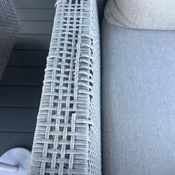 Levin Furniture and Mattress - Defective / broken arm of deck furniture