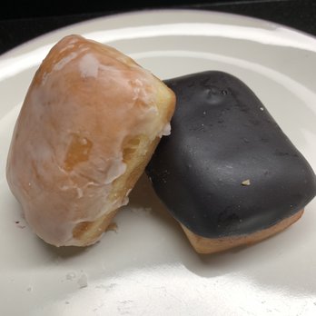 donut savant - A glaze and a chocolate raised donut - Donuts Near Me - Oakland, California donut savant - A glaze and a chocolate raised donut - Donuts Near Me - Oakland, California