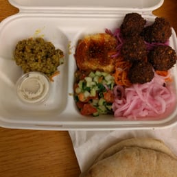 Chickpea Fritter Platter