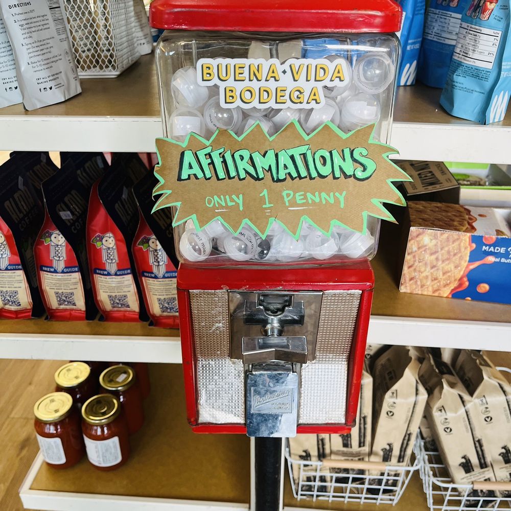 Buena Vida Bodega - The cutest: Buena Vida Bodega Affirmations machine! - Beer, Wine & Spirits Near Me - Phoenix, Arizona