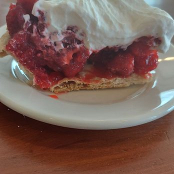 Helen's Restaurant - Raspberry pie with whipped cream - Breakfast & Brunch Near Me - Machias, Maine Helen's Restaurant - Raspberry pie with whipped cream - Breakfast & Brunch Near Me - Machias, Maine