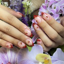 La Grange Nail - French with Cherry