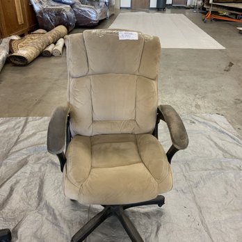 Clean Theory - Nasty Arms on this Office Chair before cleaning. - Carpet Cleaning Near Me