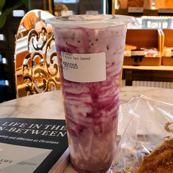 T&5 Cafe Bakery - Coconut taro smoothie - Bakeries Near Me - Folsom, California T&5 Cafe Bakery - Coconut taro smoothie - Bakeries Near Me - Folsom, California