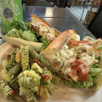 Coppola's Deli - Mediterranean Magic with pesto pasta salad. - Delis Near Me - Richmond, Virginia