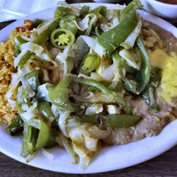 Cafe Azteca - Chicken fajitas