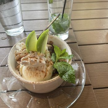 Wild Thyme Cafe - GF apple crisp with ice cream - Whiskey Bars Near Me - Springdale, Utah Wild Thyme Cafe - GF apple crisp with ice cream - Whiskey Bars Near Me - Springdale, Utah