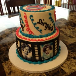 Crumbles Bake Shop - Shirley Temple theme cake