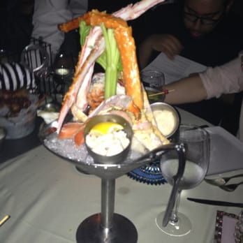 Barton G - Martini glass of seafood. - New American Near Me - Miami Beach, Florida