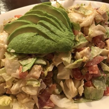Jake Melnick's Corner Tap - The half Cobb salad (pictured) is plenty for a meal! This salad comes out already mixed up. - Sports Bars Near Me - Chicago, Illinois