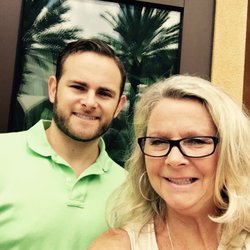 Playa Family Dentistry - Dr. Simon takes great care of his Mom's smile!