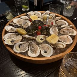 Oysters were amazing