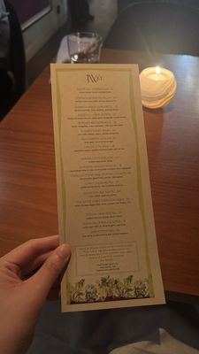 Menu photo 2 One White Street New York, NY Menu photo 2 One White Street New York, NY