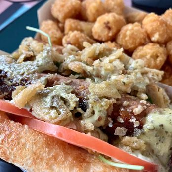 Dog Haus - Pasadena - Sooo Veggie Tater Tots - New American Near Me - Pasadena, California Dog Haus - Pasadena - Sooo Veggie Tater Tots - New American Near Me - Pasadena, California