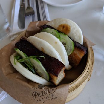 The Peached Tortilla - Pork belly buns! - Asian Fusion Near Me - Austin, Texas The Peached Tortilla - Pork belly buns! - Asian Fusion Near Me - Austin, Texas