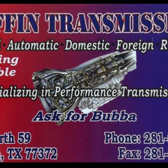 Griffin Transmissions - Transmission Repair Near Me - Splendora, Texas Griffin Transmissions - Transmission Repair Near Me - Splendora, Texas