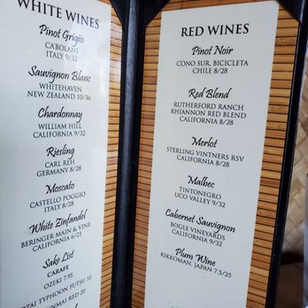 NaraDeva Thai Restaurant - Wines - Thai Near Me - Orlando, Florida