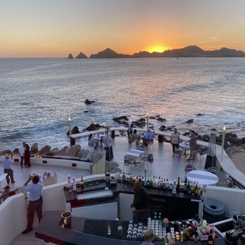 Sunset Monalisa - View from the restaurant. - Mediterranean Near Me - Cabo San Lucas, BCS