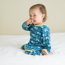 Mirasa Design - Dabu elephant tunic and pants in indigo