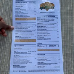 Gator Grille - Food menu