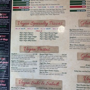 Papa Pizza Pie - Vegan menu options - Pizza Near Me - Fullerton, California Papa Pizza Pie - Vegan menu options - Pizza Near Me - Fullerton, California