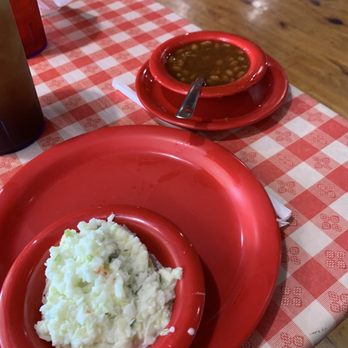 Bucky Bee's BBQ - Coleslaw was meh. Baked beans were excellent! Oct 2020 - Barbeque Near Me - Cave City, Kentucky