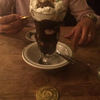 Peter Luger - Dessert, with their delicious homemade whip cream - Steakhouses Near Me - Brooklyn, New York Peter Luger - Dessert, with their delicious homemade whip cream - Steakhouses Near Me - Brooklyn, New York