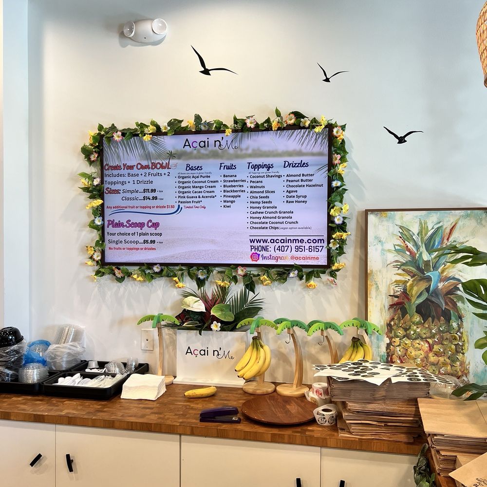 Acai n'Me - Acai Bowls Near Me - Winter Park, Florida Acai n'Me - Acai Bowls Near Me - Winter Park, Florida