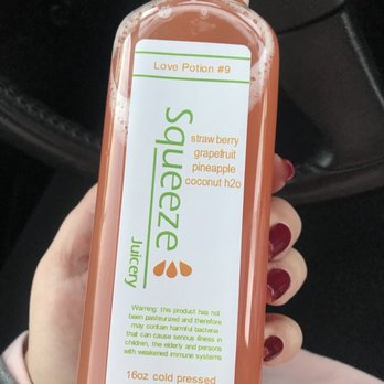 Squeeze Juicery - Love Potion #9 Cold Pressed Goodness - Juice Bars & Smoothies Near Me - Williamsville, New York
