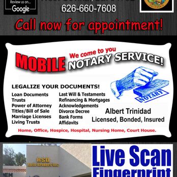 AT Mobile Notary Services - We offer mobile notary to your location. Call now for appointment - Notaries Near Me - West Covina, California AT Mobile Notary Services - We offer mobile notary to your location. Call now for appointment - Notaries Near Me - West Covina, California