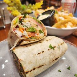 Mediterranean cuisine - Falafel wrap