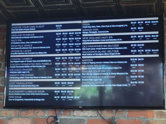 Menu photo 8 Harland Brewing - One Paseo San Diego, CA Menu photo 8 Harland Brewing - One Paseo San Diego, CA