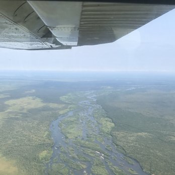 Lake and Peninsula Airlines - Loved seeing the rivers from the sky - Airlines Near Me - Anchorage, Alaska