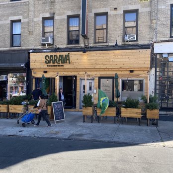 Saravá - The Modern Bistro - Exterior - Breakfast & Brunch Near Me - Brooklyn, New York Saravá - The Modern Bistro - Exterior - Breakfast & Brunch Near Me - Brooklyn, New York