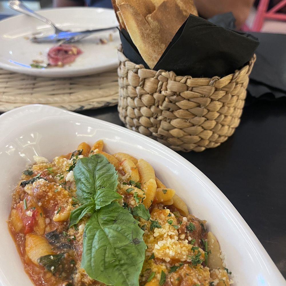 MIA Market - Cavateli al ragù, Sardinian bread - Food Court Near Me - Miami, Florida MIA Market - Cavateli al ragù, Sardinian bread - Food Court Near Me - Miami, Florida