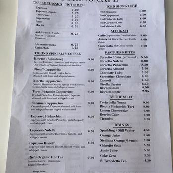 Torino Cafe - Menu - Cafes Near Me - Henderson, Nevada Torino Cafe - Menu - Cafes Near Me - Henderson, Nevada