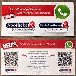 Apotheke Zur Alten Schmiede - WhatsApp Service