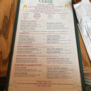 Verde on Smith - Menu - Italian Near Me - Brooklyn, New York Verde on Smith - Menu - Italian Near Me - Brooklyn, New York