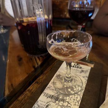 Salud Bar & Grill - Virgin martini & Salud Red Sangria - Latin American Near Me - Brooklyn, New York Salud Bar & Grill - Virgin martini & Salud Red Sangria - Latin American Near Me - Brooklyn, New York