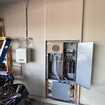 D R Electric - Panel/Inverter relocated in garage - Electricians Near Me D R Electric - Panel/Inverter relocated in garage - Electricians Near Me