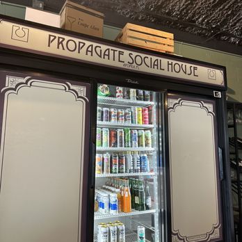 Propagate Social House - Drink options in fridge - Coffee & Tea Near Me - Apopka, Florida Propagate Social House - Drink options in fridge - Coffee & Tea Near Me - Apopka, Florida