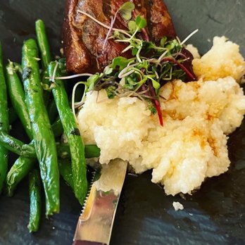 Zesta Cucina - Sous vide short ribs, risotto and green beans - Italian Near Me - Yakima, Washington Zesta Cucina - Sous vide short ribs, risotto and green beans - Italian Near Me - Yakima, Washington