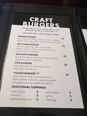 Menu photo 7 Lions Pub Vancouver, BC Menu photo 7 Lions Pub Vancouver, BC