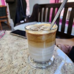 Lola's Choco Bar and Sweet House - An iced latte.