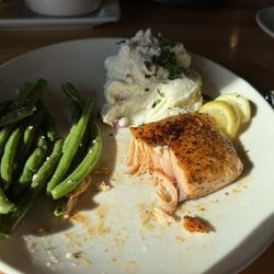 Applebee's Grill + Bar - Salmon was perfectly cooked.