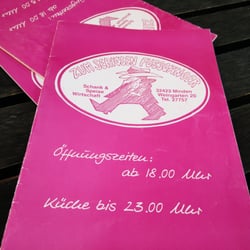 Zum seriösen Fußgänger - Die Karte