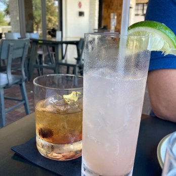 Donovan's Meatery - Apple cider old fashioned and Big Guava - Steakhouses Near Me - Riverview, Florida