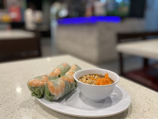 Photo of PB Pho & Grill - San Diego, CA, US. 2. Shrimp Spring Rolls -2 rolls